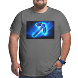 Minecraft Mouse Arrow Big Size Men's T-shirt