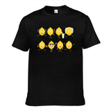 Lemon Funny Fresh Fruits Emotions Men's Short Sleeve T-shirt