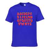 Strawberry English Alphabet Red Men's Short Sleeve T-shirt