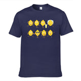 Lemon Funny Fresh Fruits Emotions Men's Short Sleeve T-shirt