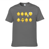 Lemon Funny Fresh Fruits Emotions Men's Short Sleeve T-shirt