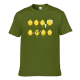Lemon Funny Fresh Fruits Emotions Men's Short Sleeve T-shirt