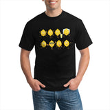 Lemon Funny Fresh Fruits Emotions Men's Short Sleeve T-shirt