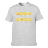 Lemon Funny Fresh Fruits Emotions Men's Short Sleeve T-shirt
