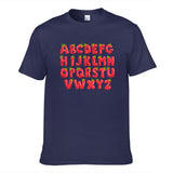 Strawberry English Alphabet Red Men's Short Sleeve T-shirt