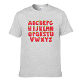Strawberry English Alphabet Red Men's Short Sleeve T-shirt