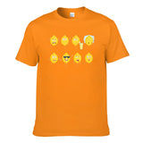 Lemon Funny Fresh Fruits Emotions Men's Short Sleeve T-shirt